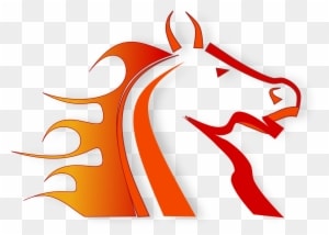 Fire Horse Clipart - Transparent PNG Free Download