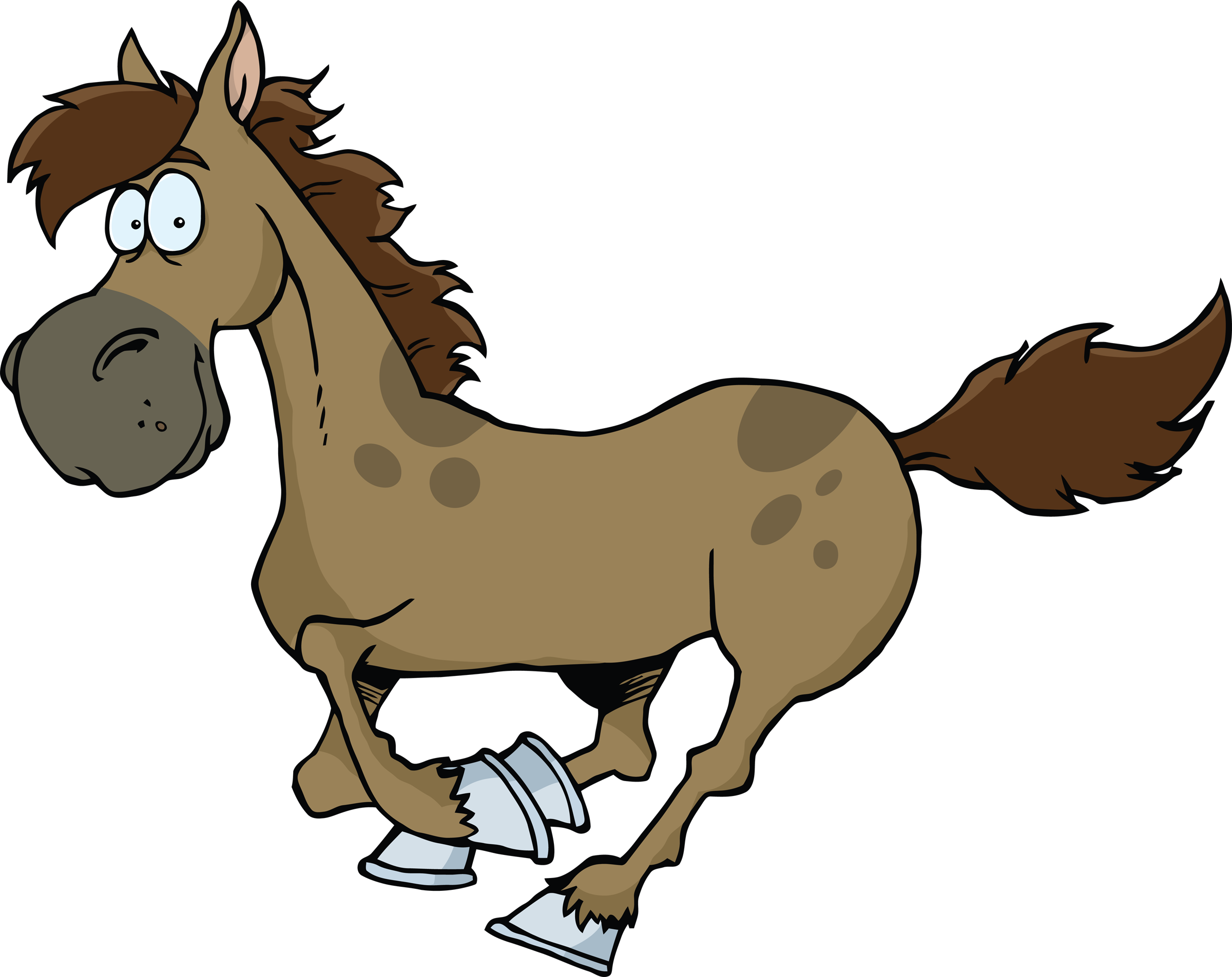 Horse Treat Cliparts - Horse Cartoon Png - Transparent PNG Free Download