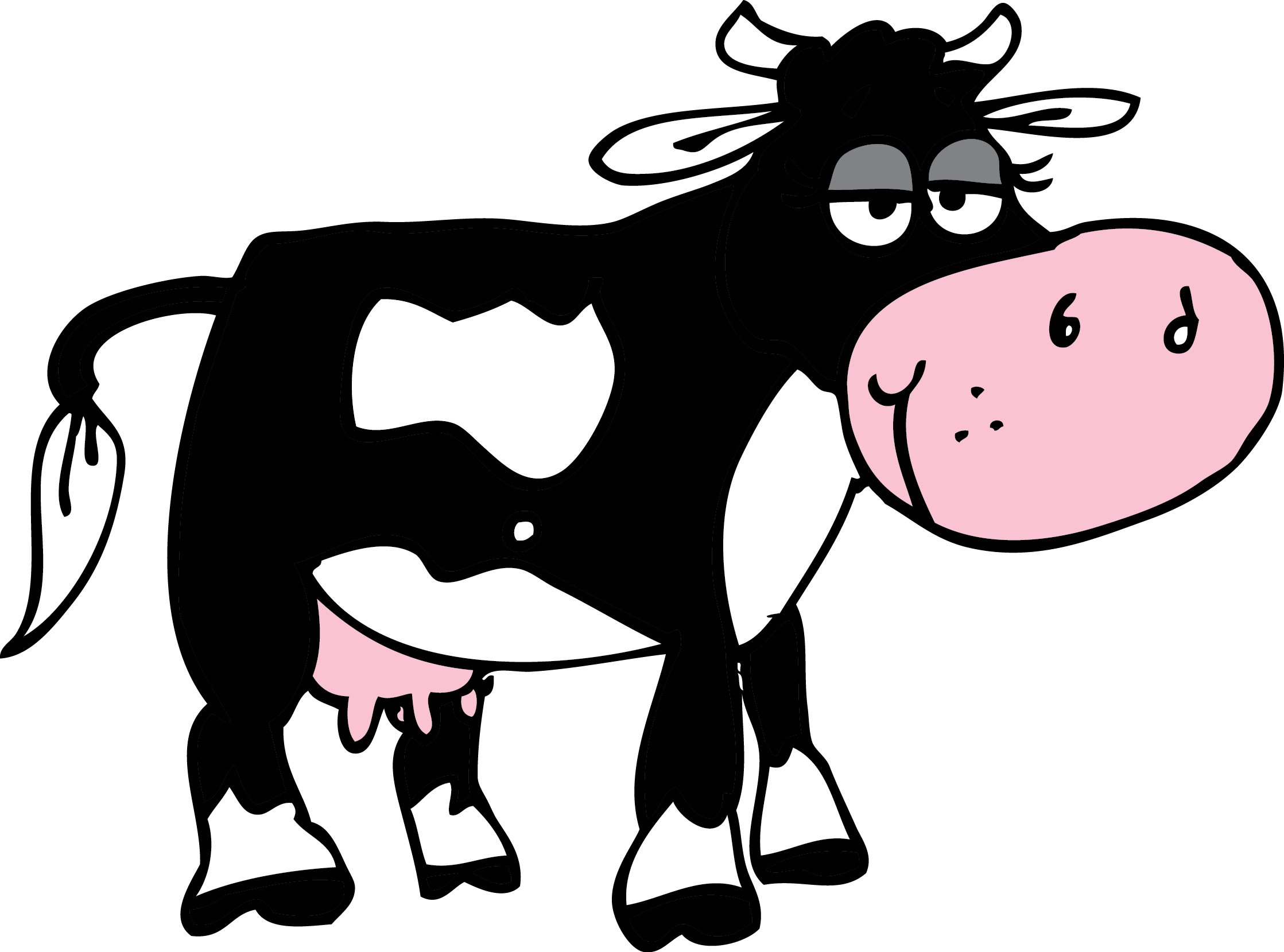 Hereford Cow Cliparts - Cartoon Horse And Cow - Transparent PNG Free Download
