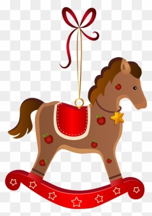 Rocking Horse Christmas Ornament Transparent - Rocking Horse Christmas Ornament - Transparent PNG Free Download