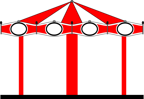 Carousel Horse Red Clipart - Transparent PNG Free Download