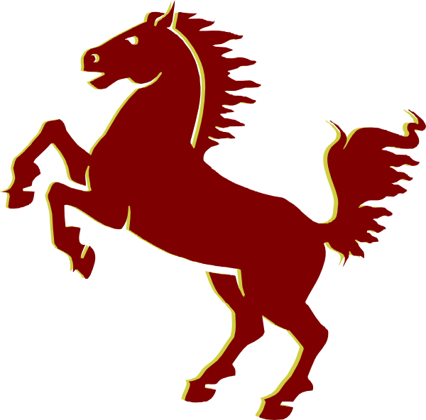 Free Image Of A Red Mustang Horse - Cartoon Black Horse - Transparent PNG Free Download