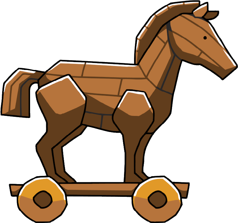 Trojan Horse Clipart Trojan War Pencil And In Color - Trojan Horse Clipart - Transparent PNG Free Download