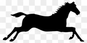 Animal Galloping Horse Ride Silhouette Tra - Galloping Horse Clip Art - Transparent PNG Free Download