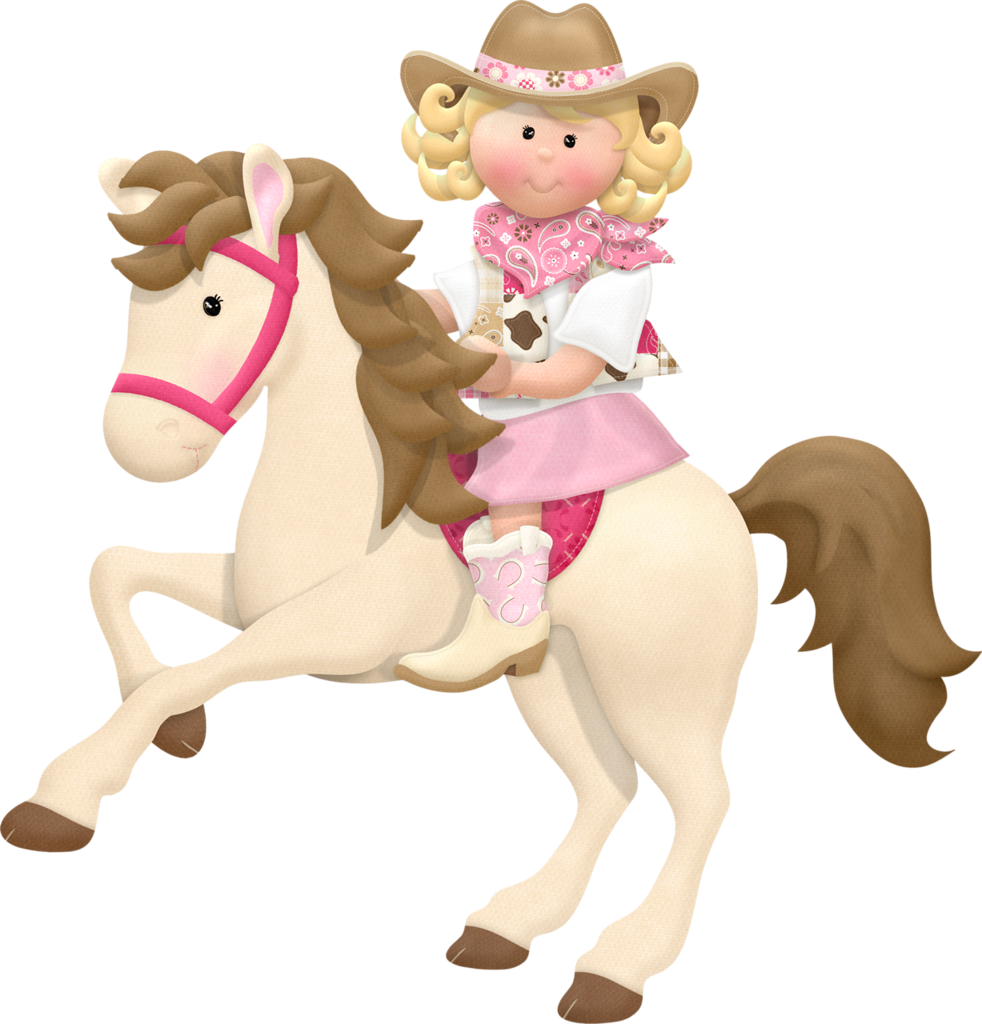 Cowboy E Cowgirl - Cowgirl Horse Clipart Png - Transparent PNG Free Download