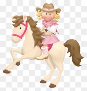 Cowboy E Cowgirl - Cowgirl Horse Clipart Png - Transparent PNG Free Download