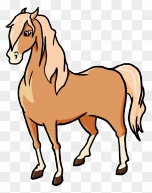 Cartoon Horse Drawings - Horse Cartoon Drawing - Transparent PNG Free Download