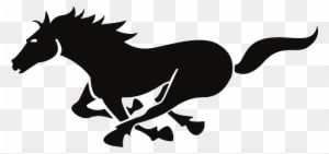 Free Horses Running Silhouette, Hanslodge Clip Art - Running Horse Silhouette Png - Transparent PNG Free Download