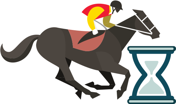 Horse Racing Can Be Traced Back To The Ancient Greeks, - Horse Racing Jockey Icon Art - Transparent PNG Free Download