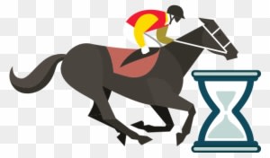 Horse Racing Can Be Traced Back To The Ancient Greeks, - Horse Racing Jockey Icon Art - Transparent PNG Free Download