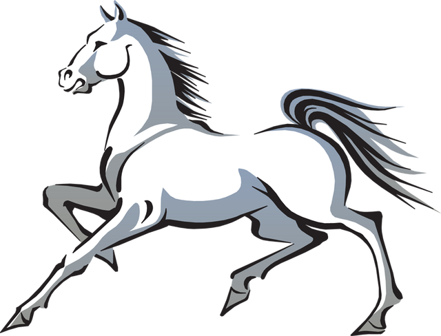 Cartoon Horse Clip Art - Mustang Horse Clip Art - Transparent PNG Free Download