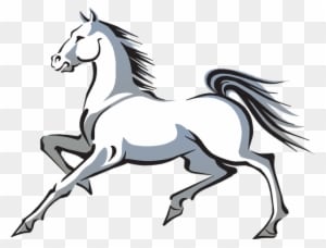 Cartoon Horse Clip Art - Mustang Horse Clip Art - Transparent PNG Free Download