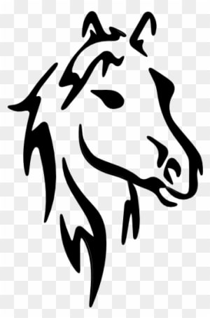 28 Collection Of Horse Drawing Png - Love Horses Embroidery Design - Transparent PNG Free Download