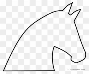 Horse Outline Animal Free Black White Clipart Images - Patchwork Patterns Country Horses - Transparent PNG Free Download