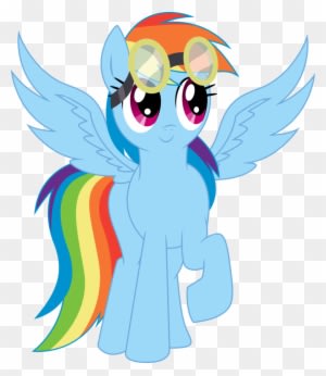 Racing Rainbow Horse By Theshadowstone - Rainbow Horse - Transparent PNG Free Download