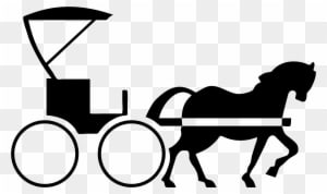 Horse & Buggy - Animated Horse And Buggy - Transparent PNG Free Download
