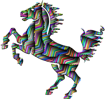 Horse, Equine, Animal, Ride - Cartoon Black Horse - Transparent PNG Free Download