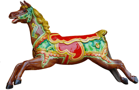 Carousel Horse, Carousel, Horse, Ride - Carousel Horse - Transparent PNG Free Download