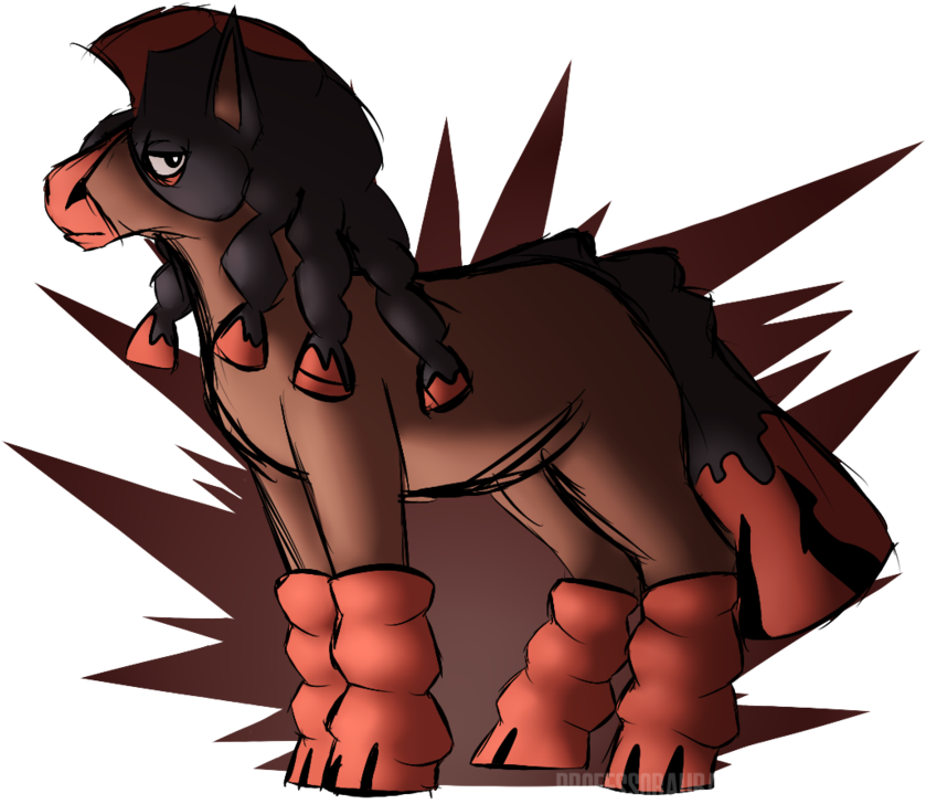 Big Horse By Professoraurabolt - Horse Pokemon Png - Transparent PNG Free Download