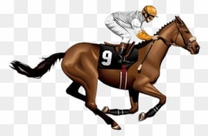 Amazing Horse Racing Images Clip Art Free Race Horse - Jockey On Horse Clipart - Transparent PNG Free Download