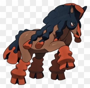 Ground Type By Pokemonsketchartist Mudsdale - Pokemon Sun And Moon Horse - Transparent PNG Free Download