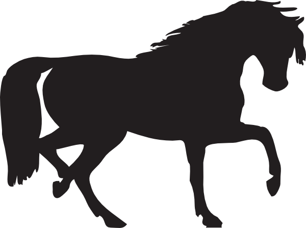 Horse Silhouette Clip Art - Transparent PNG Free Download