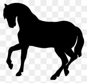 Vinilo Decorativo Caballo - Silhouette Horse - Transparent PNG Free Download