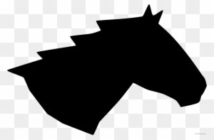 Black And White Horse Animal Free Black White Clipart - Horse - Transparent PNG Free Download