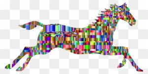 Chromatic Galloping Horse - Horse - Transparent PNG Free Download