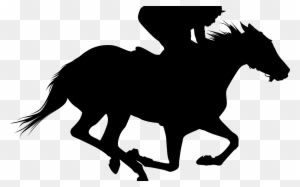 Horse Racing Silhouette Png - Transparent PNG Free Download