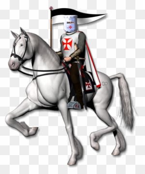Knight On Horse Clip Art - Knight On White Horse - Transparent PNG Free Download