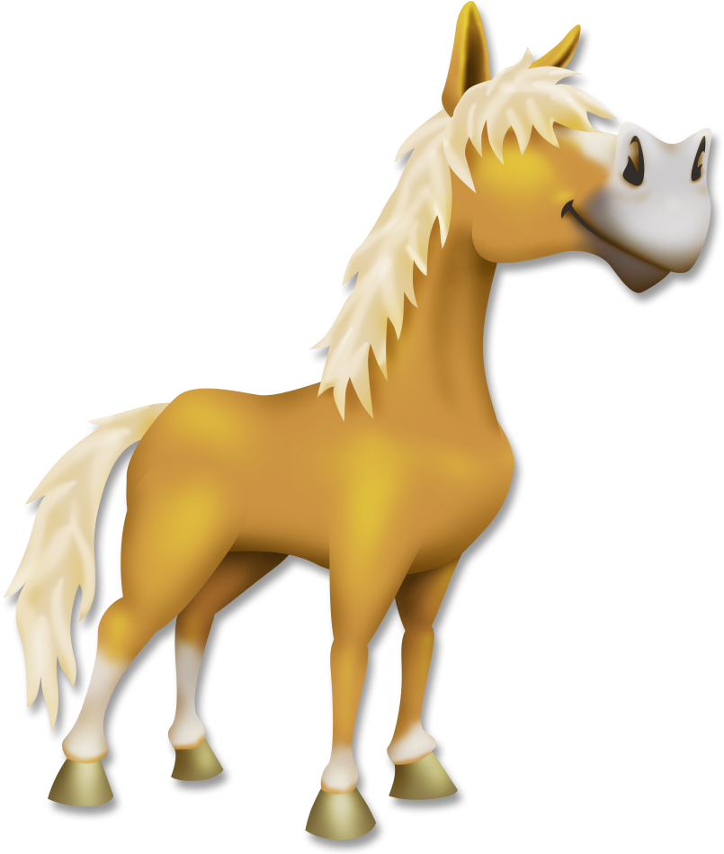 Palomino Horse - Hay Day Palomino Horse - Transparent PNG Free Download