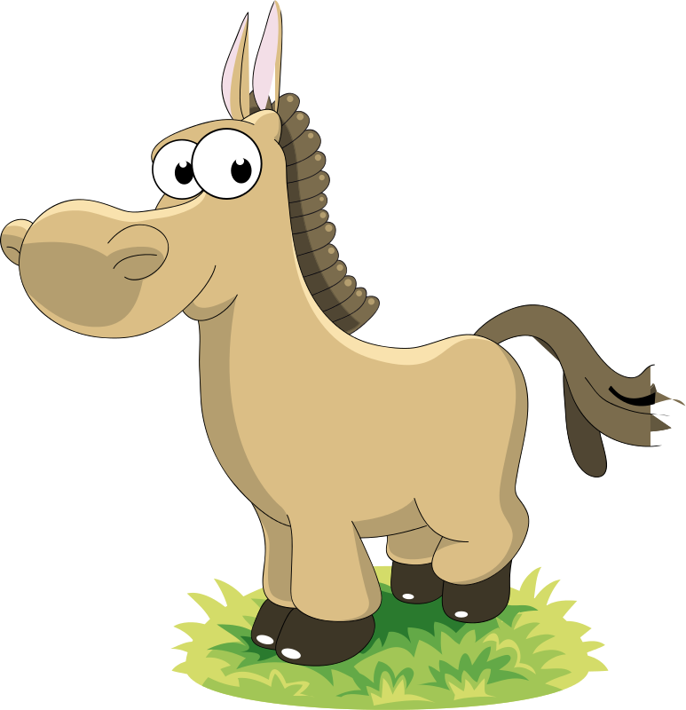 Horse Clip Art - Cute Horse Cartoon Png - Transparent PNG Free Download