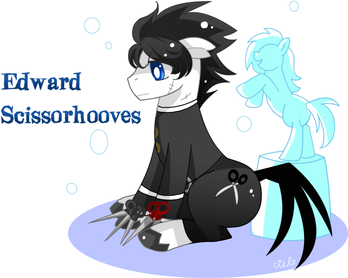 Edward Scissorhooves By Charmyamber - Horse - Transparent PNG Free Download