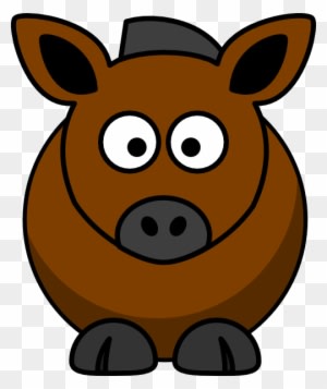 Horse Cartoon Images - Cartoon Horse Shower Curtain - Transparent PNG Free Download