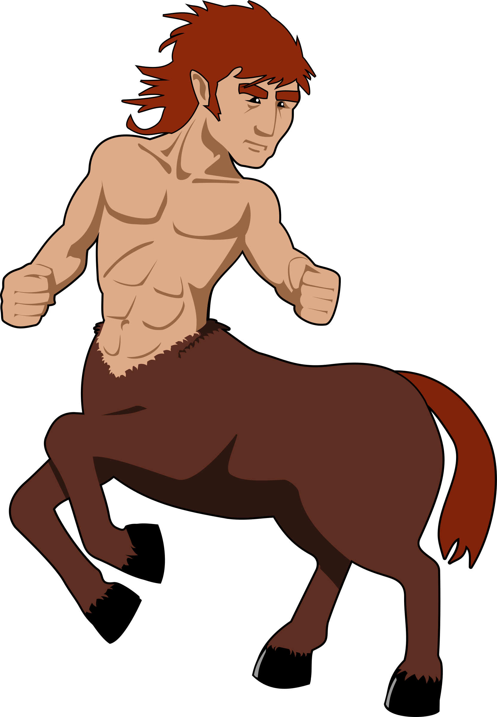 Redhead - Human Body Horse Legs - Transparent PNG Free Download