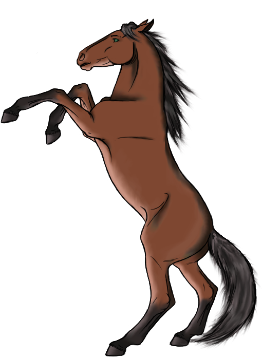 Rearing Da Horse By Et-hem - Horse Rearing Clip Art - Transparent PNG Free Download