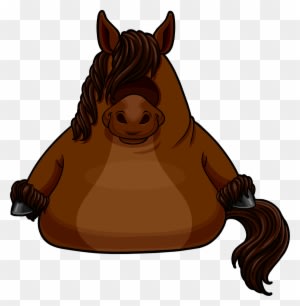 Disfraz De Caballo, 2,000 - Club Penguin Horse Costume - Transparent PNG Free Download