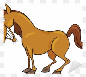 Funny Horse Cartoon - Transparent PNG Free Download