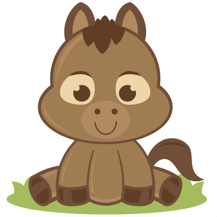 Baby Horsesvg Cutting Files Horse Svg Cut File Baby - Cute Horse Png - Transparent PNG Free Download