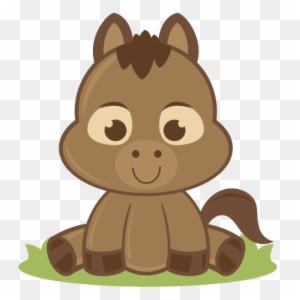 Baby Horsesvg Cutting Files Horse Svg Cut File Baby - Cute Horse Png - Transparent PNG Free Download