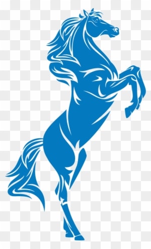 Merrill Road Elementary - Free Black Horse Vector - Transparent PNG Free Download