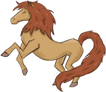 The Pro Tail $225 - Horse Tail Cartoon Png - Transparent PNG Free Download
