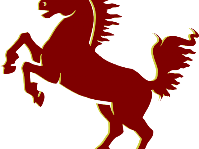 Mustang Horse Cliparts - Cartoon Black Horse - Transparent PNG Free Download