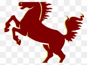Mustang Horse Cliparts - Cartoon Black Horse - Transparent PNG Free Download