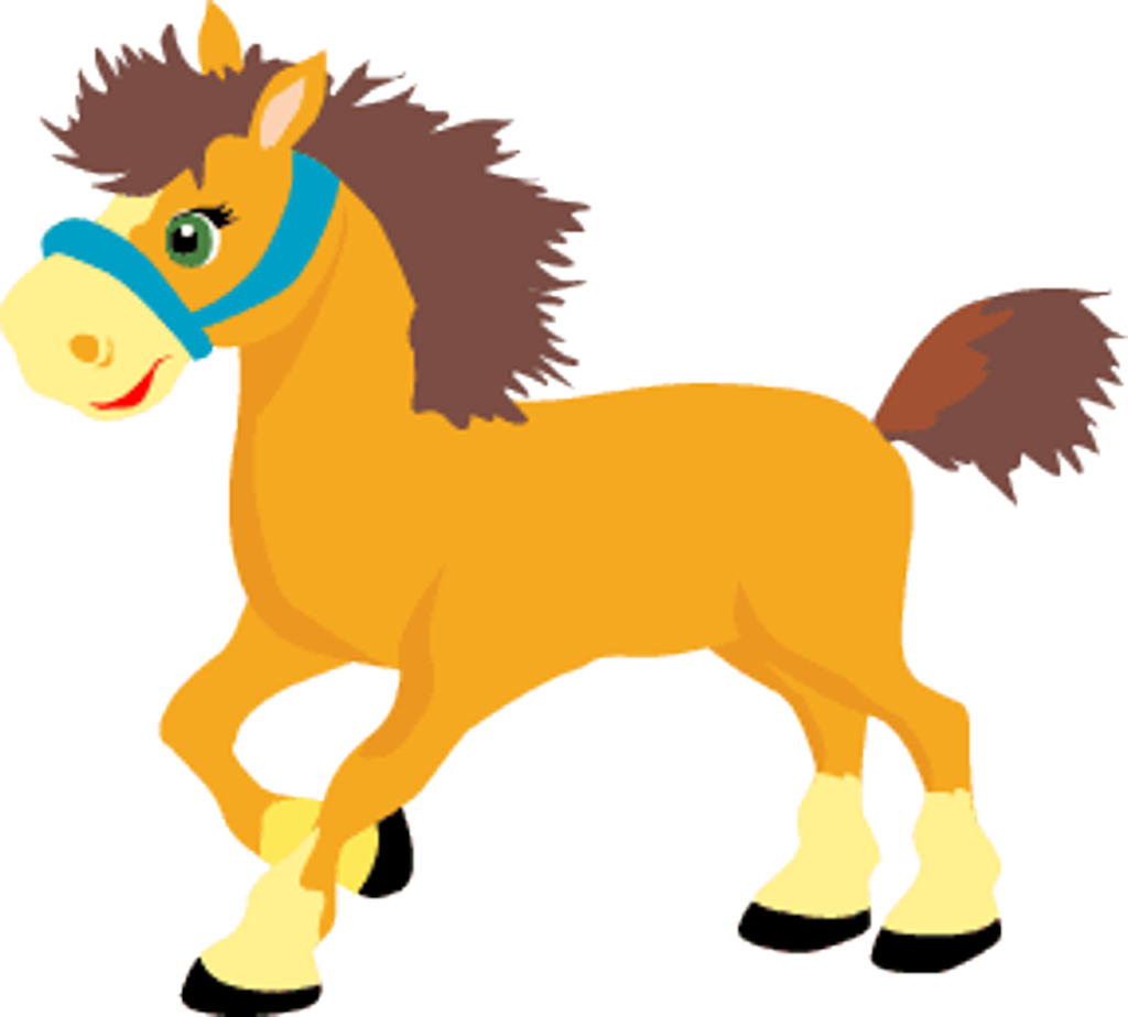 Teaching Your Child The Art Of Happiness - Horse Clipart - Transparent PNG Free Download
