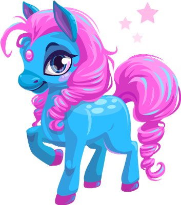 Savannah Lee This Is So Cute - Cute Cartoon Baby Horses - Transparent PNG Free Download