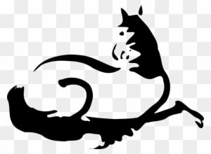 Free Horse Silhouette Clipart, 1 Page Of Public Domain - Horse Silhouette Clip Art - Transparent PNG Free Download