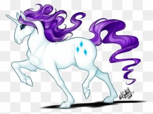 Rarity - Mlp Rarity As Horse - Transparent PNG Free Download