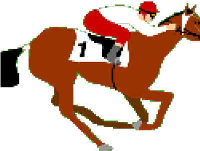 Newmarket Talk - Race Horse Animated Gif - Transparent PNG Free Download